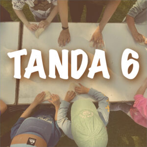 Campamento tanda 6: del 10 al 14 de agosto